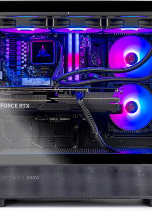Skytech Gaming Rampage Gaming PC, Intel Ultra 7 265F 5.2GHz, NVIDIA RTX 5060 Ti, 1TB Gen4 NVMe SSD, 32GB DDR5 RAM 6000, 850W Gold ATX 3 PSU, 360 ARGB AIO, Wi-Fi, Win 11, Desktop