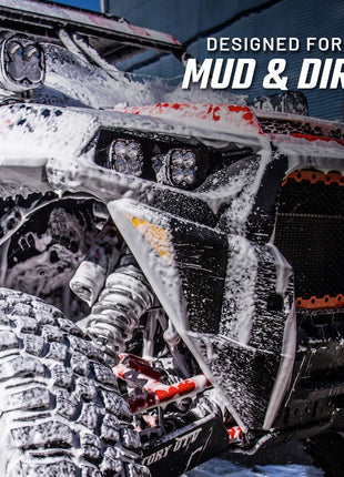 Slick Products Off-Road Wash (64 oz.) + Garden Hose Foam Gun Bundle – Super Concentrated ATV, UTV, Dirt Bike, Truck & Jeep Wash Foam Shampoo for Heavy Dirt and Mud