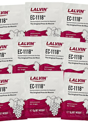 Lalvin Wine Yeast EC-1118 10pk