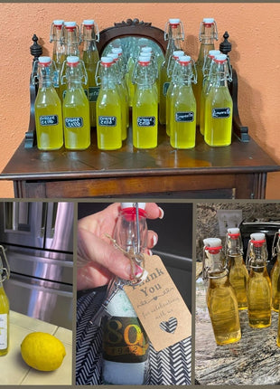 WILLDAN Set of 6 8.5oz Swing Top Glass Bottles   Flip Top Brewing Bottles For Kombucha, Kefir, Vanilla Extract, Beer   Airtight Caps and Leak Proof Lids, Bonus Gaskets and Funnel