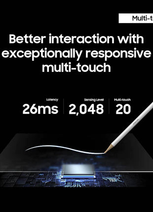 Samsung Pro 65" 4K WMB Interactive Display, SmartView+, Built-in Speakers, Wi-Fi and Bluetooth Embedded, Durable Screen, Universal Pairing, LH65WMBWBGCXZA