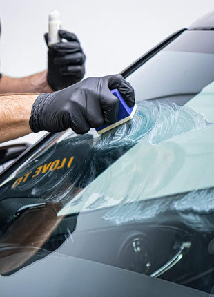 Gyeon View EVO Windshield Ceramic Glass Coating Hydrophobic Rain Repellent Auto Screen Sealant Improves Visibility Safety Self Cleaning Glass Protection with Long Lasting Durability