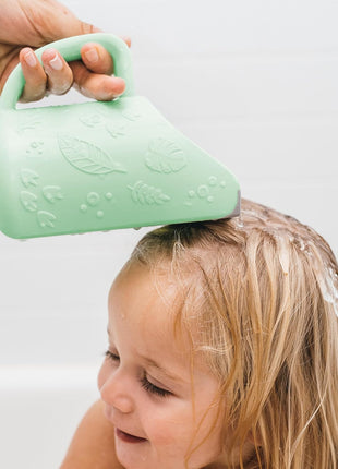 Dr. Brown's CleanUp Dino-Pour Baby Bath Rinse Cup, Tear-Free Rinsing for Babies and Toddlers, BPA Free