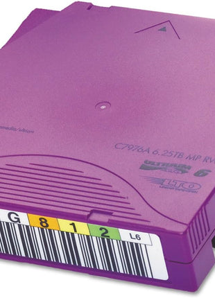 Hewlett-Packard Enterprise HP HEWC7976A LTO-6 Ultrium 6.25TB MP RW Data Cartridge