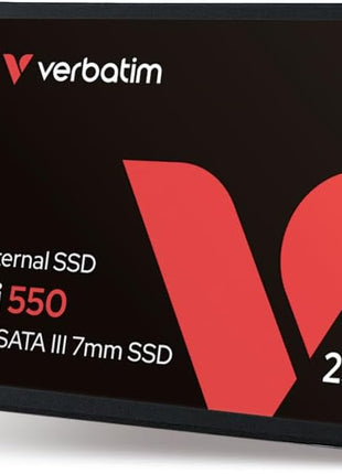 Verbatim 256GB Vi550 2.5" Internal Solid State Drive SSD SATA III Interface with 3D NAND Technology