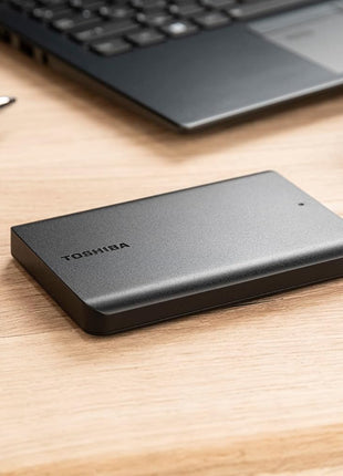 Toshiba Canvio Basics 1TB Portable External Hard Drive USB 3.0, Black - HDTB510XK3AA