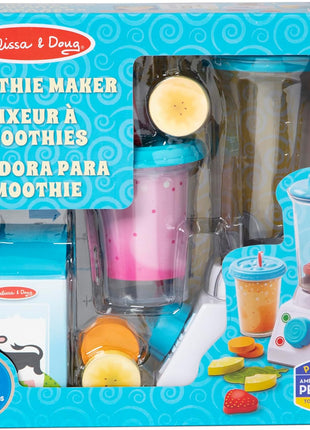 Melissa & Doug Smoothie Maker Blender Set with Play Food - 22 Pieces