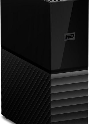 Western Digital 8TB My Book Desktop External Hard Drive, USB 3.0, External HDD with Password Protection and Backup Software - WDBBGB0080HBK-NESN