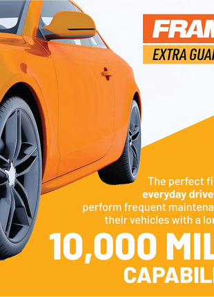 FRAM EG+ PH2P 10K Mile Change Automotive Replacement Interval Spin-On Engine Oil Filter for Select Vehicle Model Years, Vehicle Engine Protection Oil Filter for Everyday Drivers