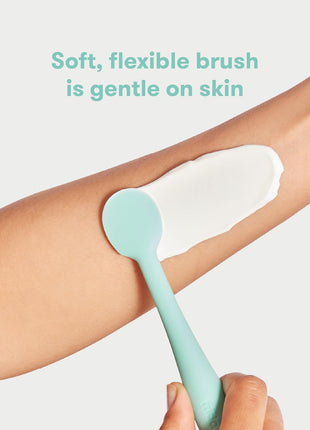 Frida Baby Diaper Cream Spatula, 100% Silicone Butt Spatula for Baby, Diaper Cream Applicator for Easy + Clean Use of Butt Paste & Diaper Rash Cream, BPA- Free, Teal