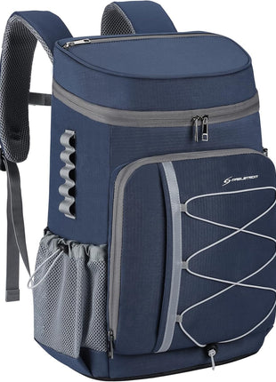 Maelstrom Cooler Backpack - 35/50 Can Insulated Soft Cooler Lunch Bag for Camping, Beach, Hiking & Shopping