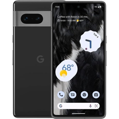 Google Pixel 7 5G, US Version, 128GB, Obsidian - Unlocked (Renewed)