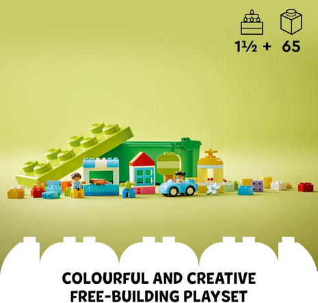 LEGO DUPLO Classic Brick Box Building Blocks - Learning & Educational Toys for Toddlers, Preschool, Ages 1.5+ Years - Develop Fine Motor Skills - Gift for Birthdays - 10913