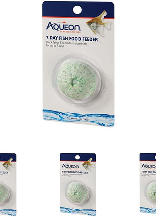 Aqueon 7 Day Vacation Feeder Slow- Release Fish Food for Tropical Fish - 1 Pack