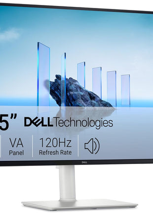 Dell 32 Monitor S3225QS, 4K UHD VA, 120Hz, FreeSync Premium, Eye Comfort | 3840x2160, 31.5in, 3000:1 Contrast, 300 cd/m2 Brightness, 4ms, 99% sRGB, Anti-Glare, HDMI, DisplayPort
