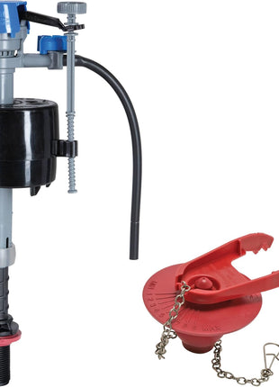 Fluidmaster K-400H-039 Toilet Fill Valve & 2-Inch Flapper Repair Kit