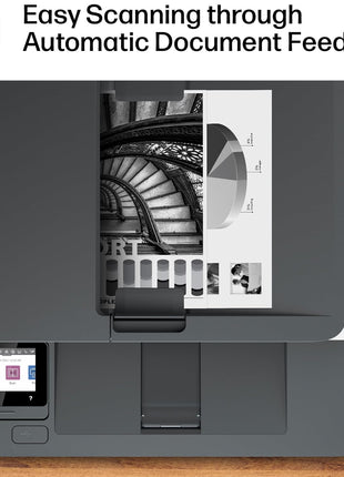 HP LaserJet Pro MFP 3101fdw Wireless Black & White All-in-One Laser Printer, Scanner, Copier, Fax, Best-for-Office (3G628F)