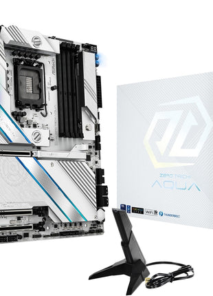 ASRock Z890 Taichi Aqua Intel Core Ultra LGA1851 RL-ILM DDR5 9200 MHz 256 GB EATX Motherboard Thunderbolt Wi-Fi 7