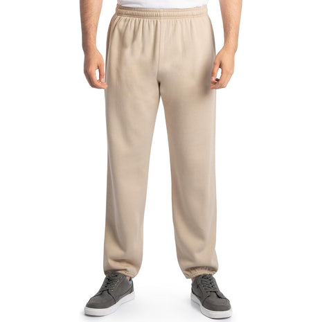 Fruit of the Loom Eversoft Fleece Elastic Bottom Sweatpants with Pockets, Relaxed Fit, Moisture Wicking, Breathable