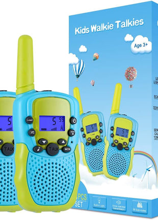 Selieve Toys for 3-12 Year Old Boys Girls, Easter Basket Stuffers, Walkie Talkies for Kids 22 Channels 2 Way Radio Toy with Backlit LCD Flashlight, 3 Miles Range for Outside, Camping, Hiking