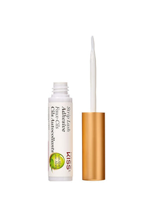 Kiss Lash Adhesive, Lash Glue, 24hr Strip Eyelash Adhesive, Clear, Includes Lash Adhesive, Long Lasting Wear, Can Be Used with Strip Lashes and Lash Clusters