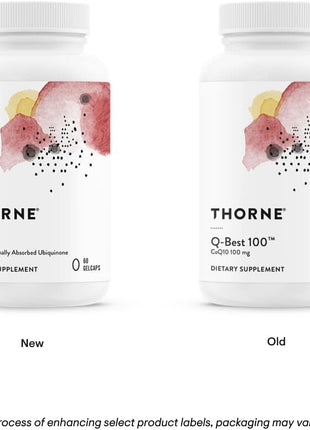 THORNE - Cellular Health Bundle - CoQ10 & NiaCel 400 - Support Energy, Cellular Defense & Healthy Aging - 30 to 60 Servings