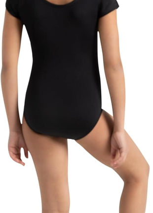 Capezio girls Short Sleeve Leotard - Girls