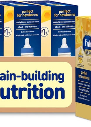Enfamil NeuroPro Baby Formula, Brain Building Duo DHA & MFGM, Exclusive Immune Supporting HuMO6 Blend, Powder Infant Formula, Baby Milk, 2 Fl Oz, 24-Pack