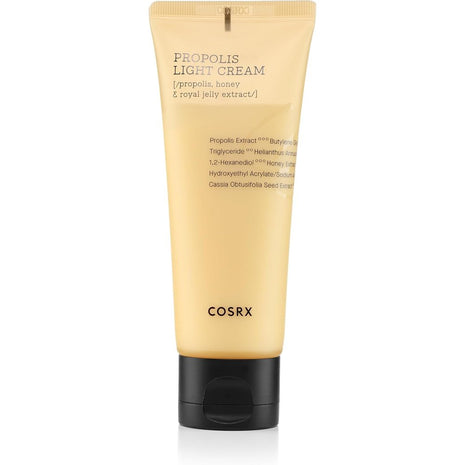 COSRX Propolis Light Cream, 2.2 fl oz (65 ml), Moisturizing Cream, Honey, Dry Skin, Basic Cosmetics, Korean Cosmetics