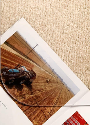 [Upgraded Version] Crystal Clear 1/5 inch Thick 47 inch x 35 inch Heavy Duty Hard Chair Mat, Can be Used on Carpet or Hard Floor