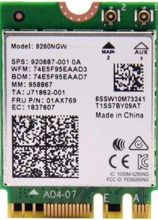 Intel Wireless AC 9260 Single Pack