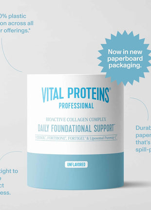 Vital Proteins Professional Bioactive Collagen Complex Daily Support 13.9oz | VERISOL®, FORTIBONE®, FORTIGEL® & Liposomal PureWay-C®, Supports Skin Appearance & Joint Mobility, 30 Servings
