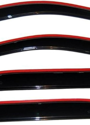 Auto Ventshade [AVS] in-Channel Rain Guards for 1991-2001 Ford Explorer (4-Door); 1997-2001 Mercury Mountaineer; 2001-2005 Explorer Sport Trac (4-Door) | Window Vent Visors, 4 pcs. - Smoke | 94074