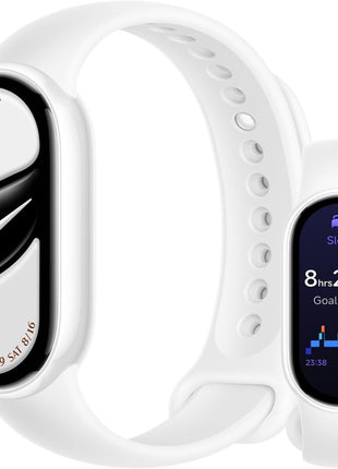 Xiaomi Mi Smart Band 10(2025) - Ceramic Edition - 1.72inch AMOLED Display | 21 Days Battery Life | Touchscreen, Multi-Sport Tracker, Activity Tracker, Heart Rate Monitor | BT5.4 - Pearl White