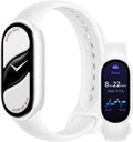 Xiaomi Mi Smart Band 10(2025) - Ceramic Edition - 1.72inch AMOLED Display | 21 Days Battery Life | Touchscreen, Multi-Sport Tracker, Activity Tracker, Heart Rate Monitor | BT5.4 - Pearl White