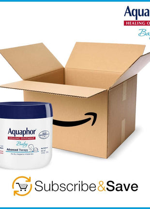 Aquaphor Baby Healing Ointment for Diaper Rash and More, 14 OZ | Baby Skin Protectant with Petrolatum for Chapped or Dry Skin, Drool Rash and Diaper Rash, Hypoallergenic, Fragrance Free