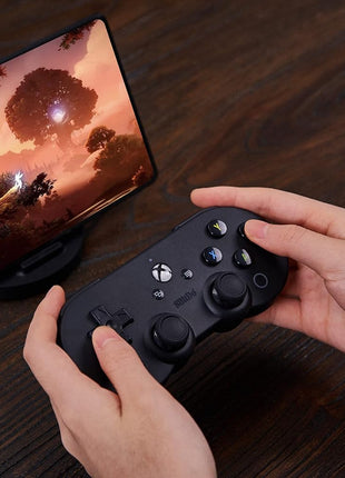 8Bitdo Sn30 Pro Bluetooth Controller for Mobile & Xbox Cloud Gaming on Android, Gaming Controller for iPhone, iPad, macOS and Apple TV (No Mobile Clip) - Not for Xbox