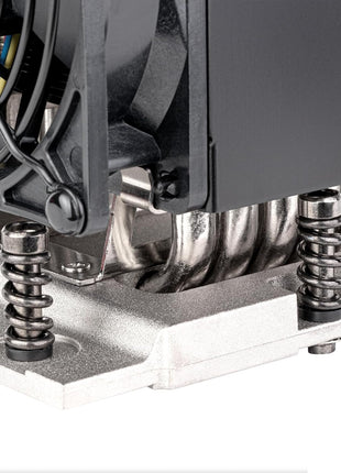 Silverstone Technology XE04-SP5 Black Fan Shroud 4U Server/Workstation CPU Cooler for Socket SP5, SST-XE04-SP5B