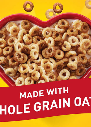 Multi Grain Cheerios, Heart Healthy Breakfast Cereal, Gluten Free, Family Size, 18 oz
