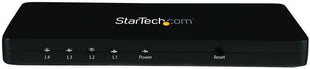 StarTech.com 4K HDMI Splitter - 4k 30Hz - 4 Port - Aluminum - Backward Compatible - HDMI Multi Port - HDMI Hub