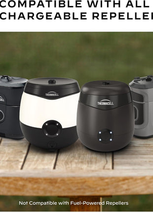 Thermacell Rechargeable Mosquito Repeller Refills; Advanced Repellent Formula Provides 20 Foot Protection Zone; Compatible with Thermacell E-Series & Radius Only; No DEET, Spray or Flame
