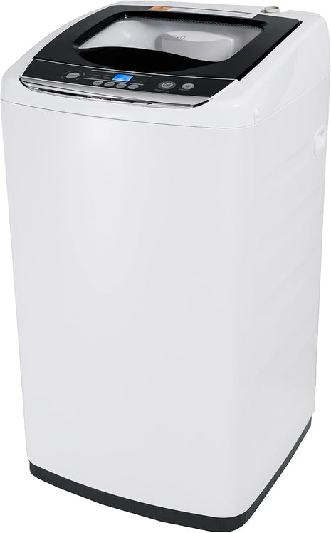 BLACK+DECKER 0.9 Cu. Ft. Portable Washer, 6.6 lb. Capacity, BPWM09W, White | 6.6 lb. Capacity Washing Machine for Homes & Apartments, 5 Wash Cycles, Quick Connect Sink Adapter and Drain Hose Included