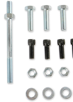 Mr. Gasket Carburetor Adapter Kit 4Bbl To 4Bbl, Silver
