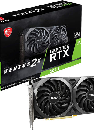MSI Gaming GeForce RTX 3060 12GB 15 Gbps GDRR6 192-Bit HDMI/DP PCIe 4 Torx Twin Fan Ampere OC Graphics Card