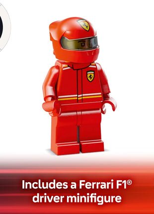 LEGO Speed Champions Ferrari SF-24 F1 Race Car Toys - Building Sets for Kids, Boys & Girls, Ages 10+ - Ferrari F1 Model Car Kits for Display or Play - Gift Ideas for Birthdays and Fans - 77242