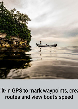 Garmin 010-01872-00 STRIKER 5CV with Transducer, 5 inch GPS Fishfinder, CHIRP Traditional And ClearVu Scanning Sonar Transducer, Built In Quickdraw Contours Mapping Software