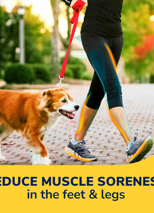 Dr. Scholl's Walk Longer Insoles for Women - Comfortable Plush Foam Cushioning Inserts for Walking, Hiking, and Standing on Feet All-Day with Arch Support - Walk 50% Longer Without Muscle Fatigue