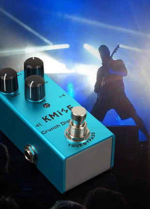 Kmise Crunch Distortion Electric Guitar Effects Pedal Mini Single Type DC 9V True Bypass