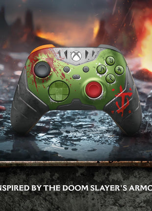 Xbox Wireless Controller – DOOM: The Dark Ages Limited Edition Series X|S, One, PCs, and Cloud-Enabled Devices