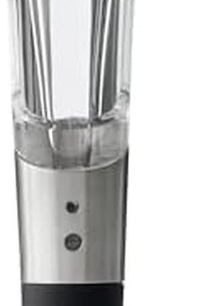 Rabbit W6127 Wine Aerator and Pourer, Clear and Stainless Steel Design, Easy to Use for Enhancing Wine Flavor and Smooth Pouring